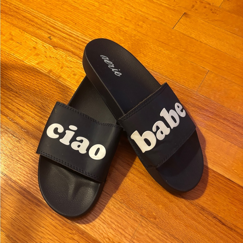 Aerie Pool slides